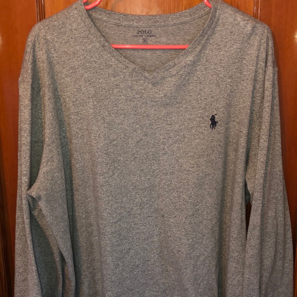 Ralph Lauren v neck long sleeve XL never worn